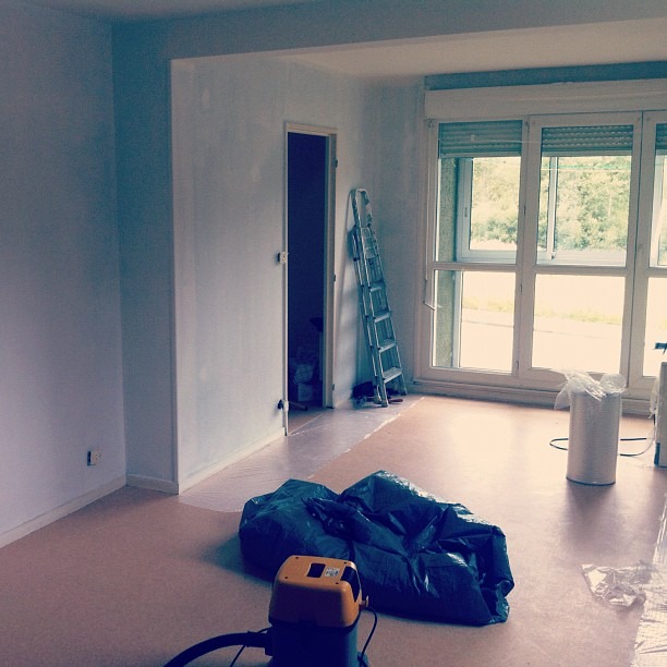 Ça prend forme petit à petit ! #youpi #travaux