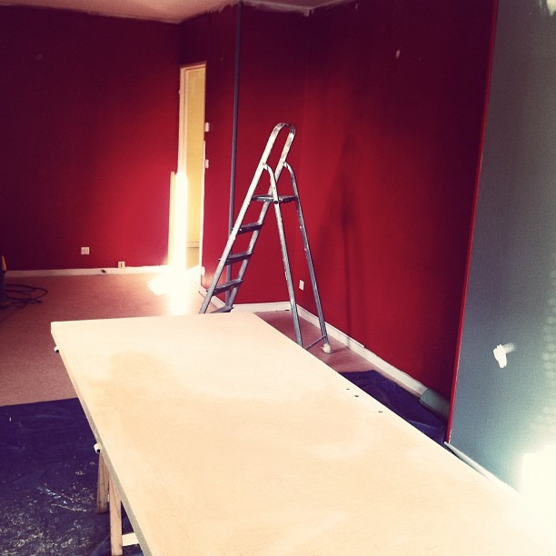 J’arrête pour aujourd’hui #travaux